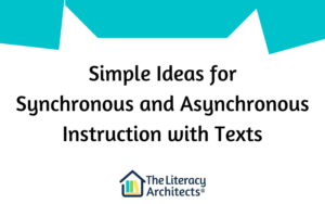 Simple Ideas for Synchronous and Asynchronous Instruction with Texts