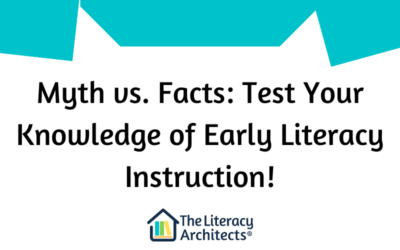 Myth vs. Facts: Test Your Knowledge of Early Literacy Instruction!