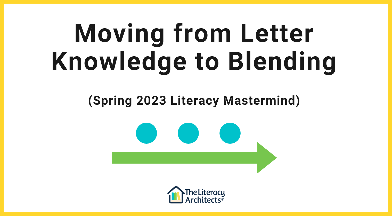 moving from letter knowledge to blending course thumbnail