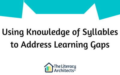 Using Knowledge of Syllables to Address Learning Gaps